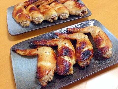 ★ヘルシオ★手羽先の塩麹焼き(´・Д・)」